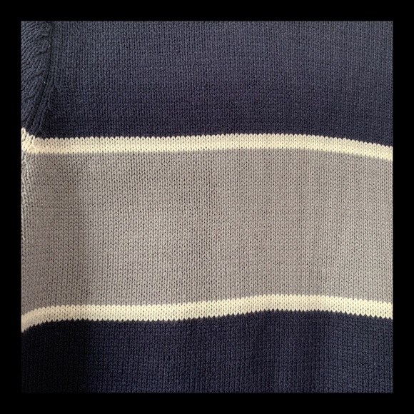 CHILDREN’S PLACE Boys Large 10/12 Striped Sweater - Picture 4 of 9